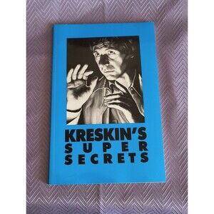 KRESKIN'S SUPER SECRETS by The Amazing Kreskin ESP Mentalist Paperback 1993